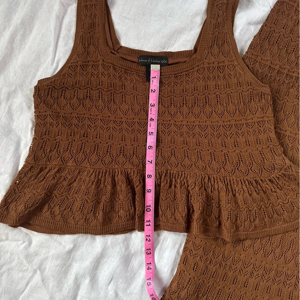 House of Harlow 1960 Brown Midi Skirt - Picture 10 of 13
